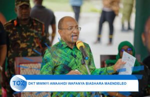 DKT. MWINYI ARIDHISHWA NA MAENDELEO YA BIASHARA, ATOA AHADI KUBWA KWA WAFANYABIASHARA