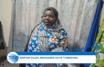 MARYAM WA OLE: MWANAMKE ANAEKATAA KUNYAMAZA.