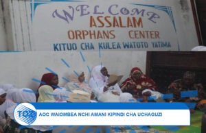 WATOTO YATIMA WA ASSALAM ORPHANS CENTRE WAIOMBEA NCHI AMANI NA USTAWI.