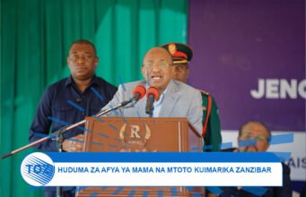 HUDUMA ZA AKINA MAMA NA WATOTO KUIMARIKA ZANZIBAR.
