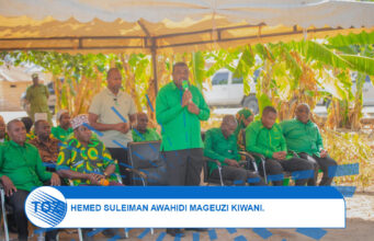 HEMED SULEIMAN AWAHIDI WANA KIWANI MAGEUZI KATIKA UCHUMI, ELIMU NA MICHEZO