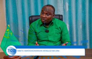Mbeto awatahadharisha Viongozi wa Dini awaomba watoe ushauri bali wasijiingize katika Siasa