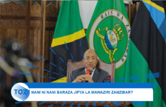 HILI HAPA BARAZA JIPYA LA MAWAZIRI SERIKALI YA YA NAPINDUZI YA ZANZIBAR.