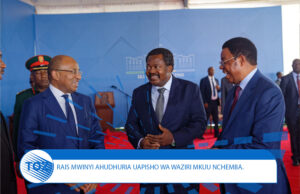 RAIS DKT. MWINYI AHADHURIA UAPISHO WA WAZIRI MKUU MTEULE DKT. MWIGULU NCHEMBA
