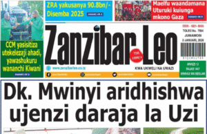 HAYA HAPA MAGAZETI YA LEO JANUARI 3, 2026