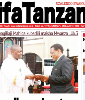 MAGAZETI YA LEO JUMAPILI JANUARI 12, 2026